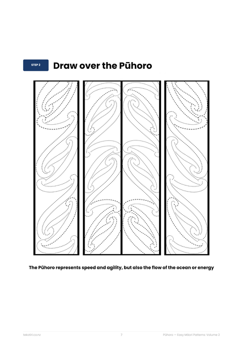 Easy Māori Patterns Volume 2 — Colour, Draw & Create