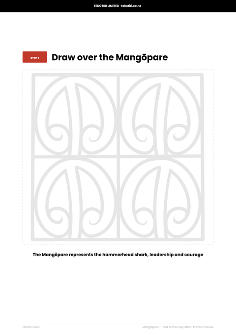 Easy Māori Patterns — Colour, Draw & Create