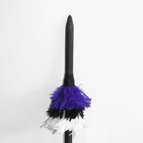 Tawhai Wood Staff for Adults - Feathered Koikoi over 10 Years