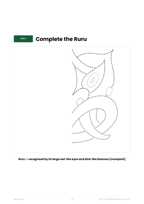 Easy Māori Patterns Volume 3 — Colour, Draw & Create